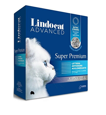 LindoCat Advanced Süper Premium Extra Strong Kokusuz Topaklaşan Kedi Kumu 10 Lt.