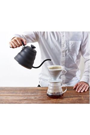 Hario V60 Buono Drip Kettle Mat Siyah 1.2 L