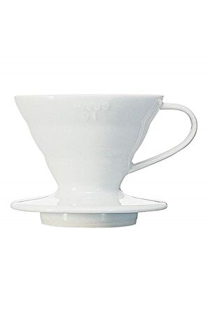 Hario V60 01 Dripper Beyaz Seramik