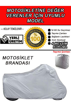 FANTIC XEF-Uyumlu Motosiklet Brandası-Miflonlu,Kaliteli