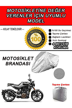 HUSQVARNA SVARTPILEN-Uyumlu Motosiklet Brandası-Miflonlu,Kaliteli