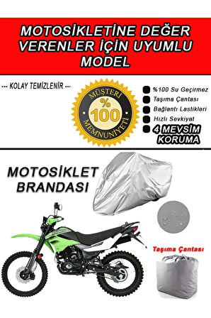 MONDIAL CROSS-Uyumlu Motosiklet Brandası-Miflonlu,Kaliteli