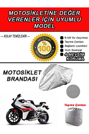 HYOSUNG GD250R-Uyumlu Motosiklet Brandası-Miflonlu,Kaliteli