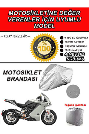 ZERO MOTORCYCLES-Uyumlu Motosiklet Brandası-Miflonlu,Kaliteli