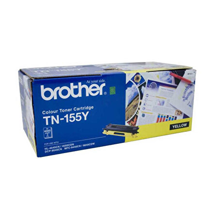 Brother TN-155 Sarı Orijinal Toner Yüksek Kapasiteli