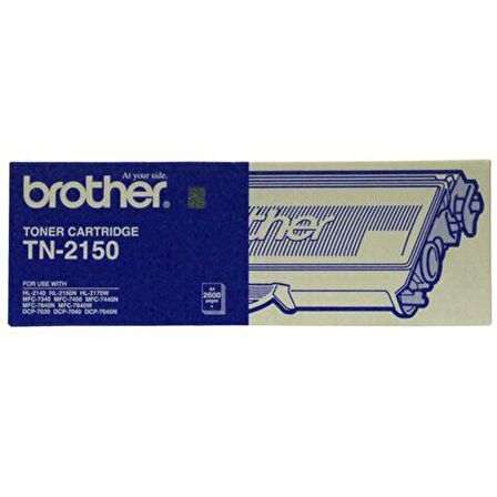 BROTHER TN-2150 Siyah 2600 Sayfa Lazer Toner 