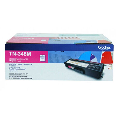 Brother TN-348 Kırmızı Orijinal Toner Extra Yüksek Kapasiteli