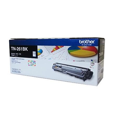 BROTHER TN261BK Siyah 2500 Sayfa Lazer Toner 