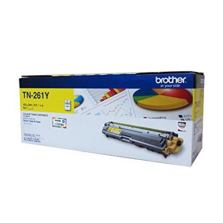 BROTHER TN261Y Sarı 1400 Sayfa Lazer Toner 