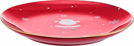 Karaca New Year Yılbaşı Golden Line Servis Tabağı 27 cm
