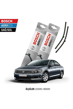 Volkswagen Passat B8/8.5 2020 Model Bosch Aeroeco Muz Silecek Takımı