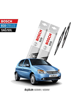 Tata İndica 2008 Model Silecek Takımı Bosch Eco (telli)