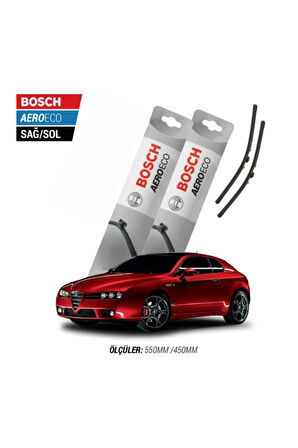 Alfa Romeo Brera 2008 Model Bosch Aeroeco Muz Silecek Takımı