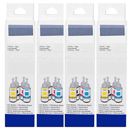 Epson T6641 - T6642 - T6643 - T6644 Muadil Mürekkep Avantaj Paketi