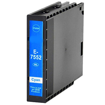 Epson T7552-c13t755240 Mavi Muadil Kartuş Yüksek Kapasiteli