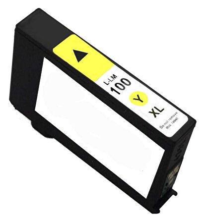 Lexmark 100xl-14n1071e Sarı Muadil Kartuş Yüksek Kapasiteli