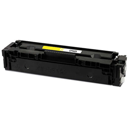Hp 203x-cf542x Sarı Muadil Toner Yüksek Kapasiteli