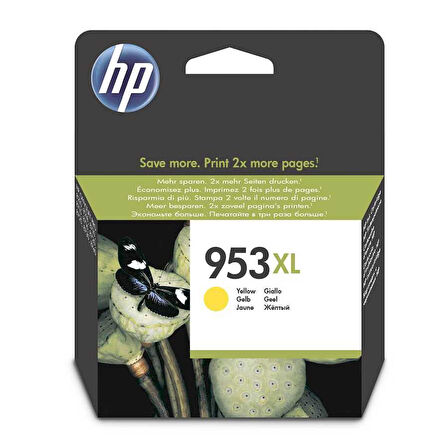 Hp 953xl-f6u18ae Sarı Orijinal Kartuş Yüksek Kapasiteli