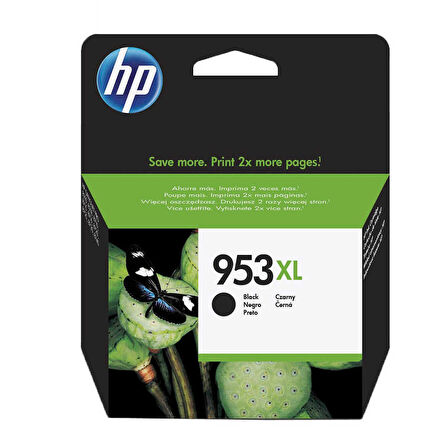 Hp 953xl-l0s70ae Siyah Orijinal Kartuş Yüksek Kapasiteli