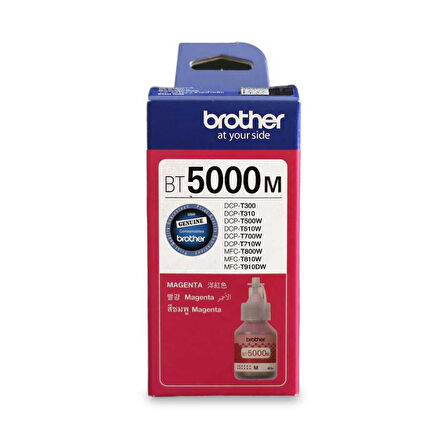 Brother Bt-5000 Kırmızı Orijinal Mürekkep