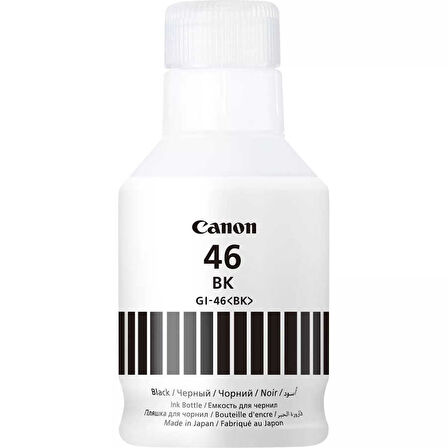 Canon Gı-46/4411c001 Siyah Orijinal Mürekkep