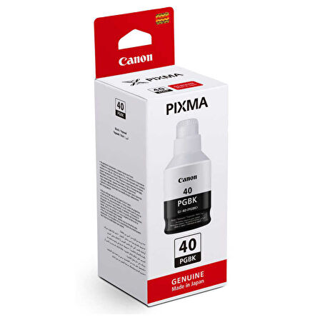 Canon Gı-40/3385c001 Siyah Orijinal Mürekkep