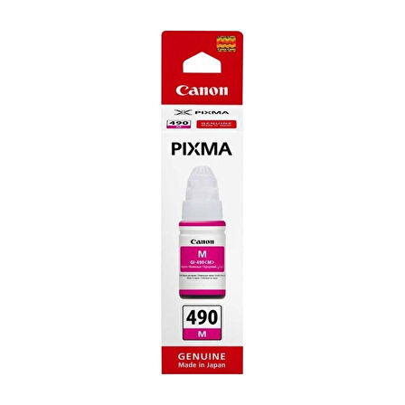Canon Gı-490/0665c001 Kırmızı Orijinal Mürekkep