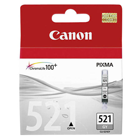 Canon Clı-521/2937b001 Gri Orijinal Kartuş