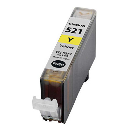 Canon Clı-521/2936b001 Sarı Orijinal Kartuş