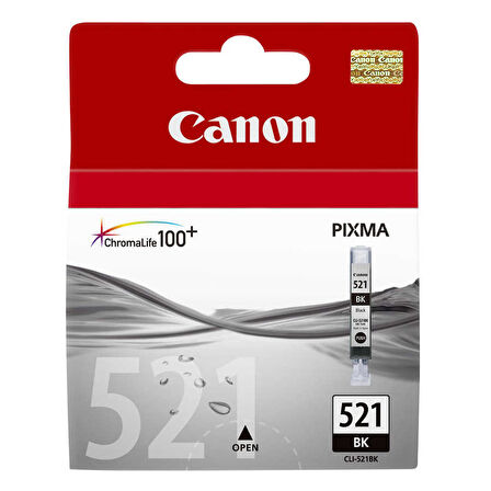 Canon Clı-521/2933b001 Siyah Orijinal Kartuş