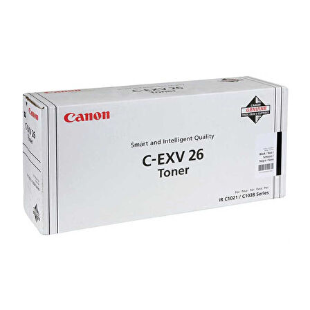 Canon C-exv-26/1660b006 Siyah Orijinal Toneri