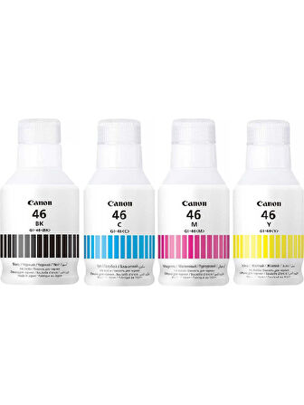 Canon Gı-46 Mürekkep Takım / Maxify GX6040 / GX6050 / GX7040 / GX7050 / GX70558 (Kutusuz)