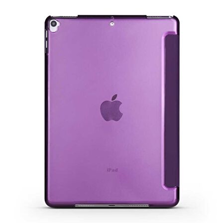 Apple iPad 10.2" inç 8.Nesil 2020 Fuchsia Smart Cover Standlı 1-1 Kılıf Flip Smart Akıllı Tablet Kılıfı