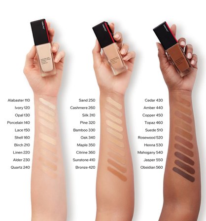 Shiseido Synhro Skin Fondöten- Cilt Bakım & Lifting Etkili Işıltı Veren Fondöten 230