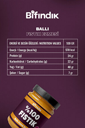 Ballı Fıstık Ezmesi Katkısız Taze Çekim Doğal Sürülebilir Kahvaltılık %80 Fıstık Ezmesi 1 Kilogram