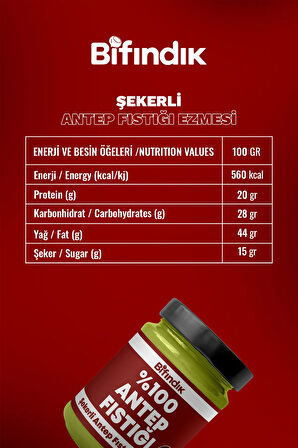 Şekerli Antep Fıstığı Ezmesi Taze Çekim Doğal Sürülebilir Kahvaltılık %80 Antep 450 gram