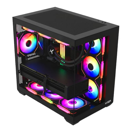 Xaser Ghost X10 Ryzen 5 7600 16GB Ram 512GB M.2 NVMe SSD 6GB RTX3050 Sıvı Soğutmalı Oyuncu Bilgisayarı