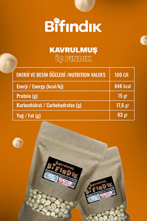 Yeni Sezon 1.Kalite Kavrulmuş İç Fındık Çıtır %100 Taze Lezzetli Kavrulmuş Fındık 1 kg