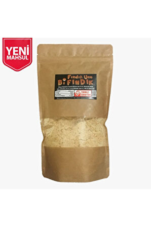 Fındık Unu 500gr 1.kalite %100 Saf Doğal Katkısız Glutensiz Öğütülmüş Doypack Gerçek Fındık Unu Tozu