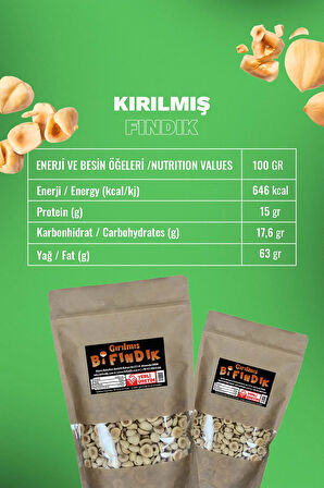 Kavrulmuş Kırık Iç Fındık Yeni Mahsul Taze Pasta Kek Kurabiye Için Doypack 1kg Kırık Iç Fındık