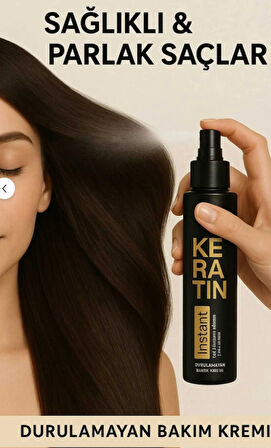 Saç Uzamasına Yardımcı Durulanmayan Keratin Bakım Spreyi 125 ml
