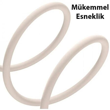 Baseus 20W 1.2Metre Type C to İphone Lightning Ultra Hızlı Şarj ve Data Kablosu, Kopmaz Bükülmez 