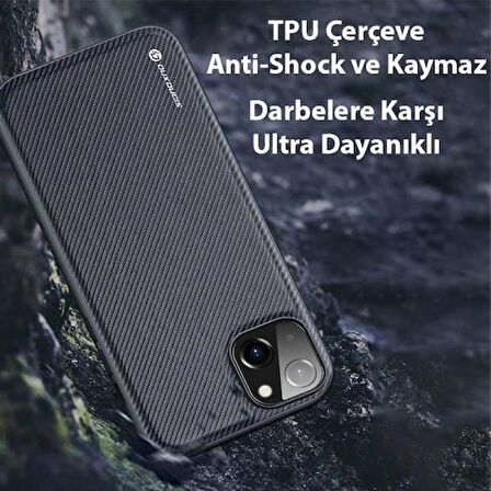 Polham Premium Darbe Emici iPhone 14 6.1 Kılıf, Kamera Korumalı, Magsafe Uyumlu 5 Katmanlı Kılıf