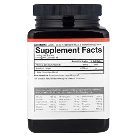 Collagen 6,000 mg 290 Tablet