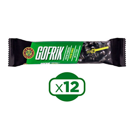 Kahve Dünyası Gofrik Bitter Antep Fıstıklı 33 Gr x 12 Adet