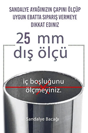 16 Adet Sessiz Tip Sandalye Pabucu Masa Sandalye Zemin Koruyucu 2,5 Cm Şeffaf