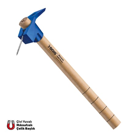 Sgs259 Mıknatıslı Mavi Çelik Keser