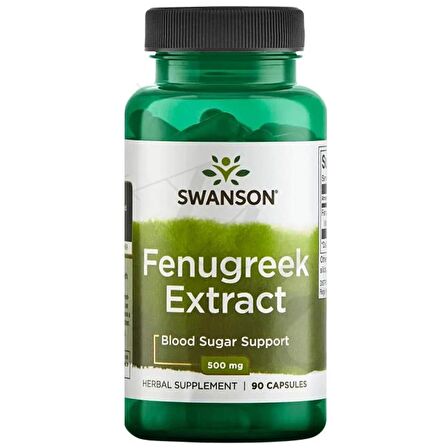 Swanson Fenugreek Extract 500 mg 90 Capsul