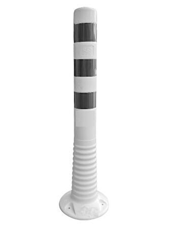 Beyaz Renk Otopark Düzenleyici 75 Cm Eco Delinatör