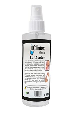 Clintex Kimya Saf Aseton %99.9 200 Ml